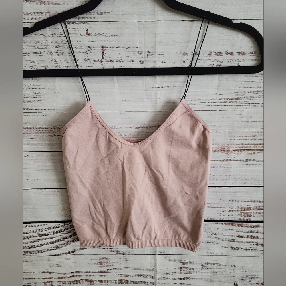Free people intimately Skinny strap crop top XS/S